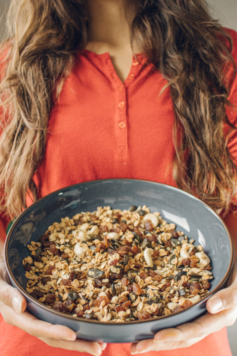 Knuspriges Granola aus der Pfanne | super lecker & einfach | vegan